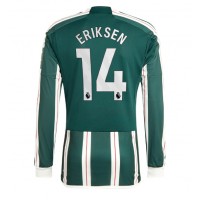 Echipament fotbal Manchester United Christian Eriksen #14 Tricou Deplasare 2023-24 maneca lunga